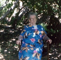 E020- Maude Luella Bryant (Mom in one of her mumus)